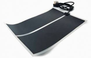 snake under heat pad