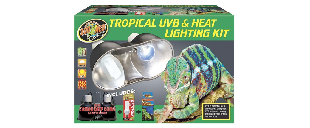 UVB light for chameleon vivarium